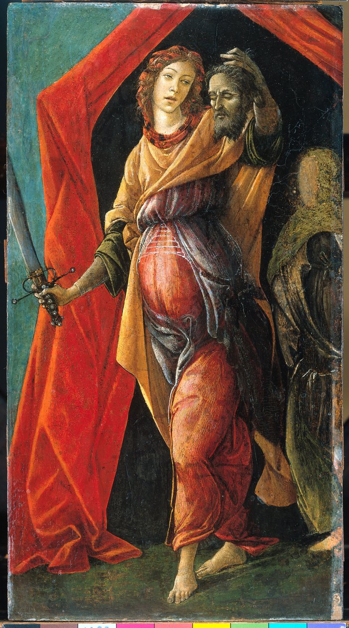 Judit com a cabeça de Holofernes de Sandro Botticelli