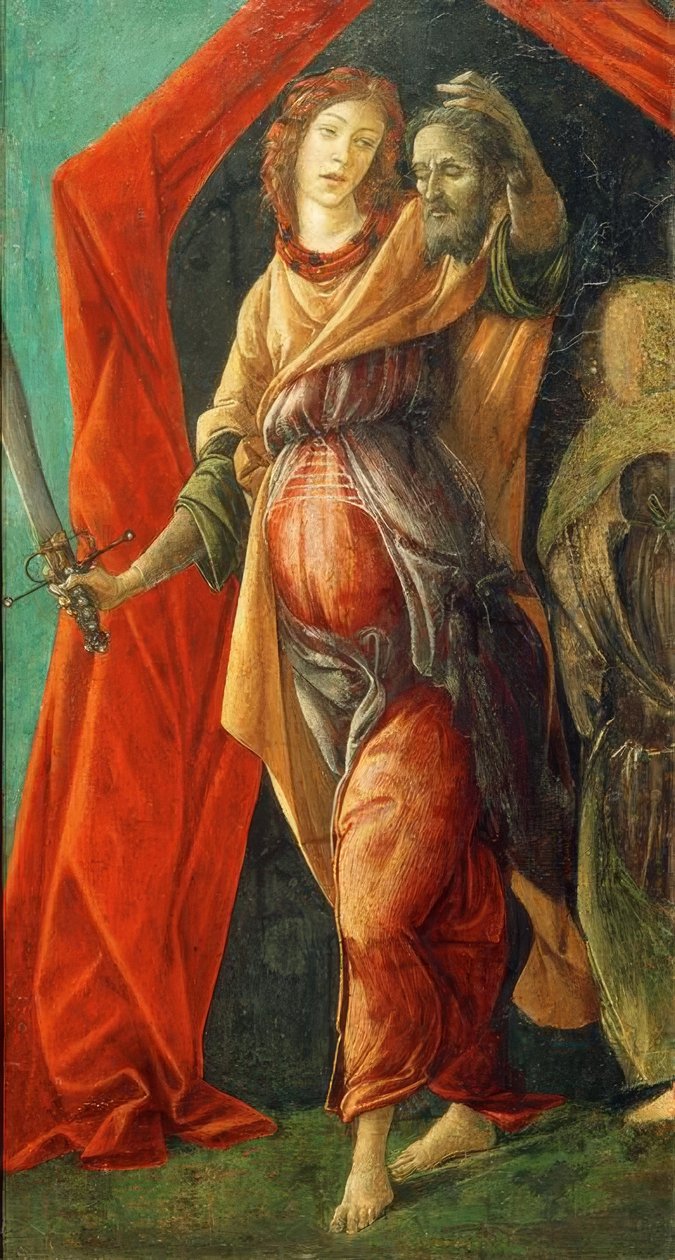 Judith com a cabeça de Holofernes de Sandro Botticelli
