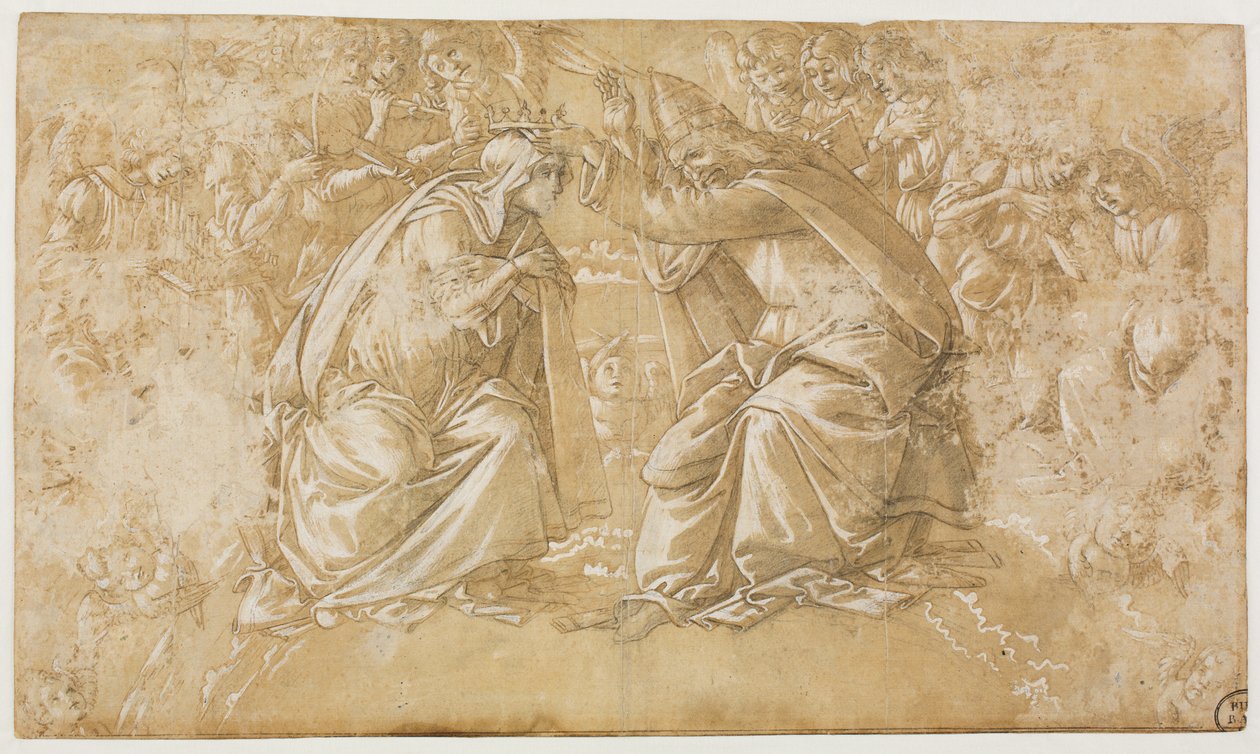 O Batismo do Eunuco de Sandro Botticelli