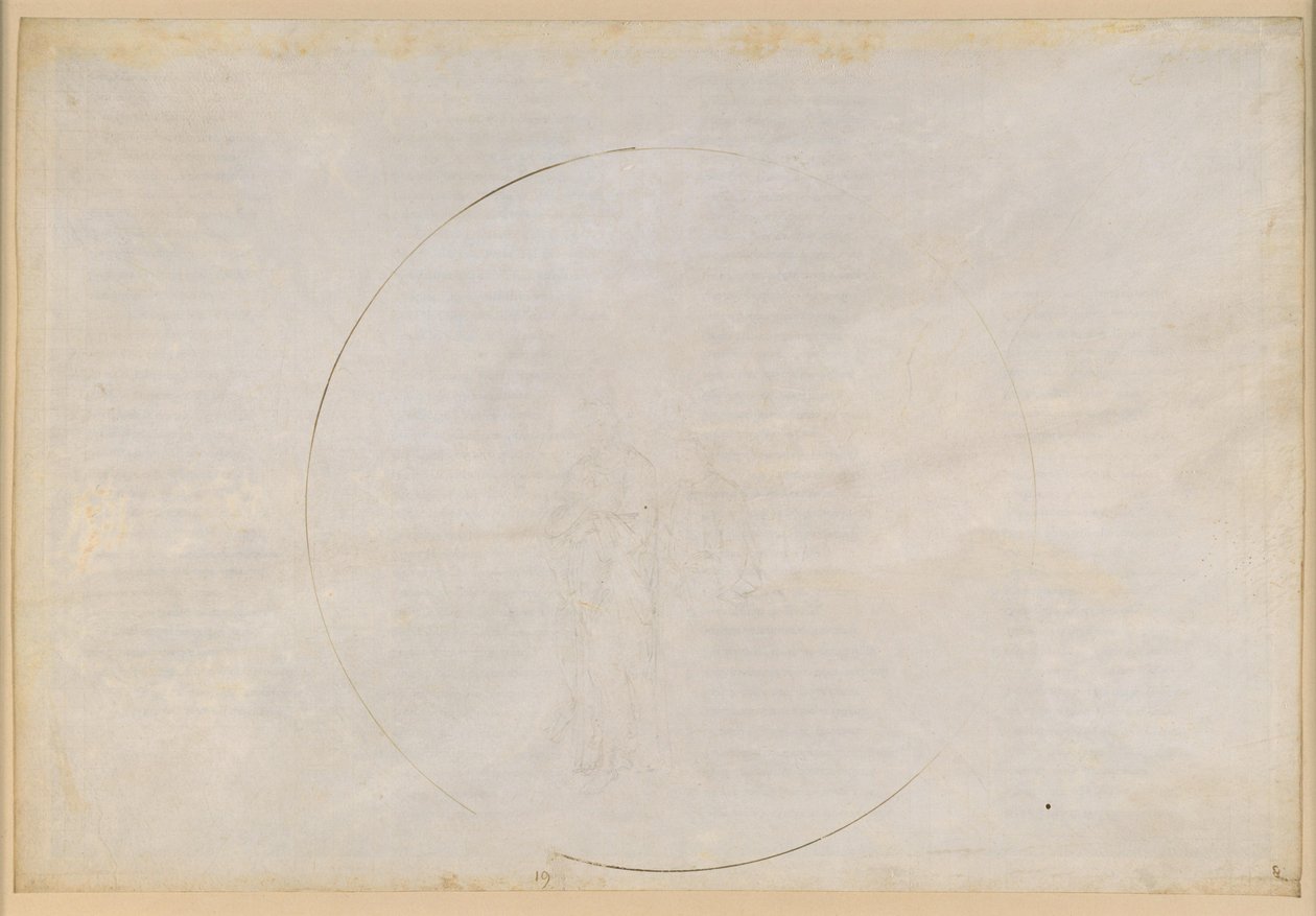 A Divina Comédia, Paraíso XIX. Sexta esfera planetária (Céu de Júpiter): A Águia percebe as dúvidas de Dante quanto à condenação dos pagãos e fala sobre a justiça insondável de Deus de Sandro Botticelli