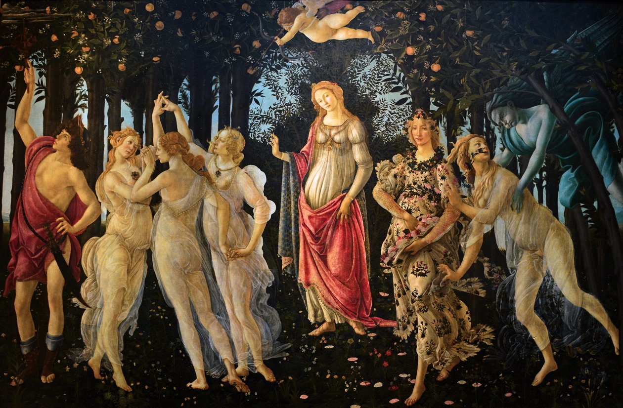 A primavera de Sandro Botticelli