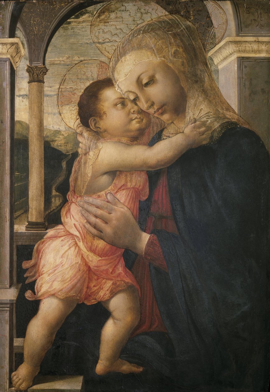 Madonna e criança, ca 1466-1467 de Sandro Botticelli