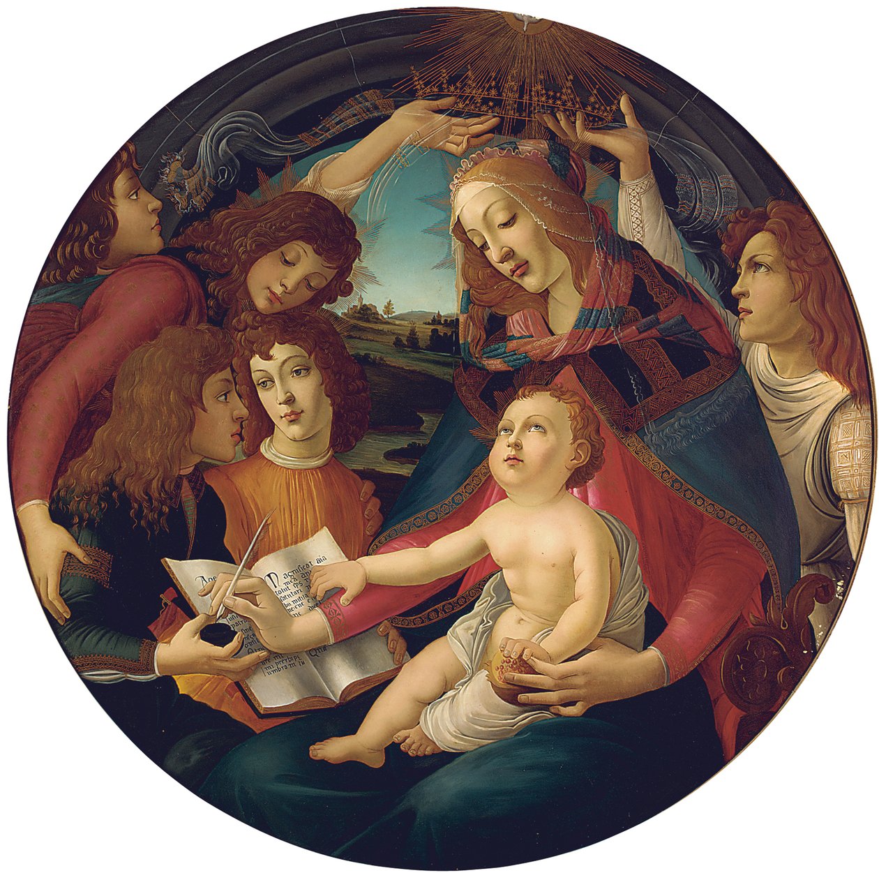 Madonna do Magnificat de Sandro Botticelli