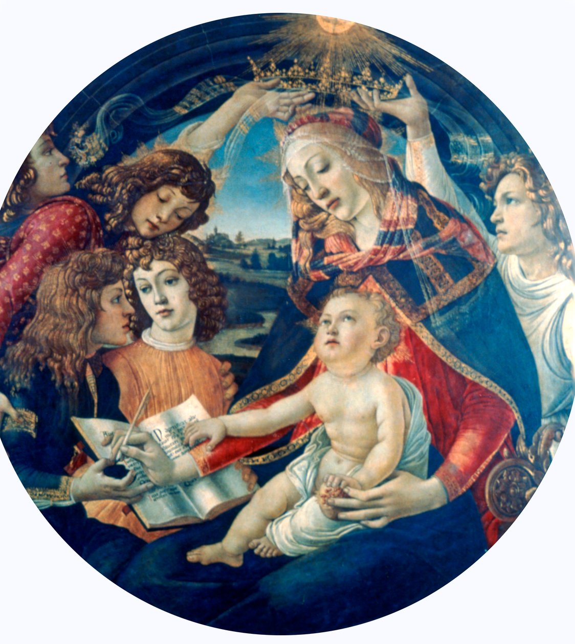 Madonna do Magnificat, 1482 de Sandro Botticelli