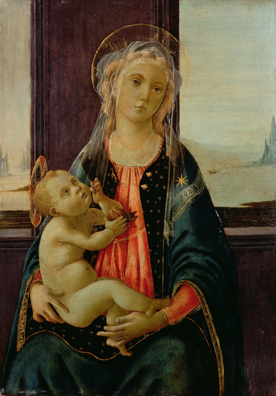 Madonna do mar de Sandro Botticelli