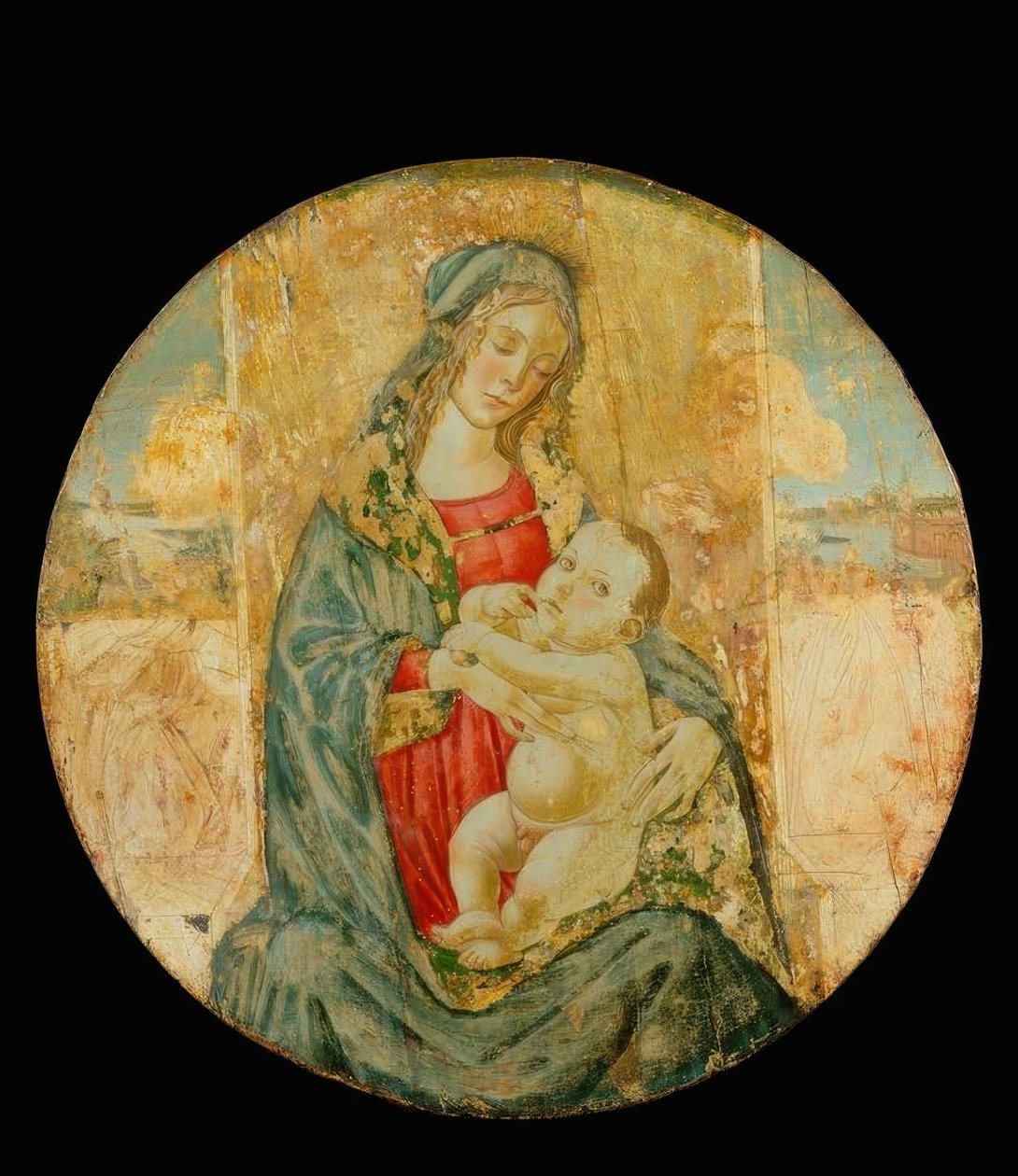 Maria com criança de Sandro Botticelli