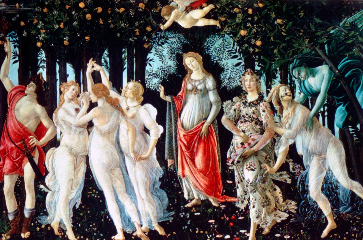 Primavera, c1478 de Sandro Botticelli