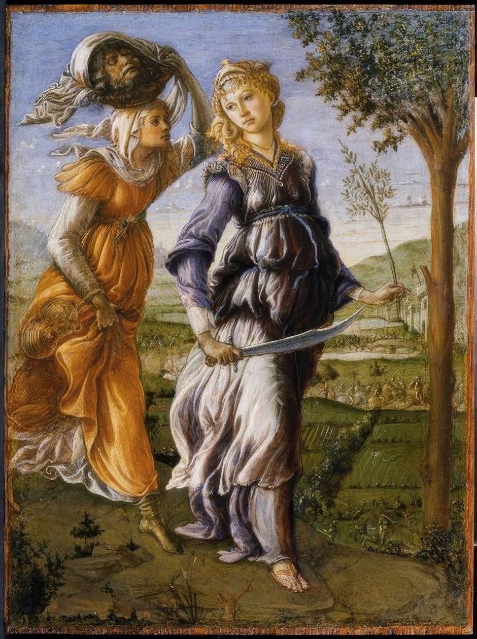 Retorno de Judith a Bethulia de Sandro Botticelli