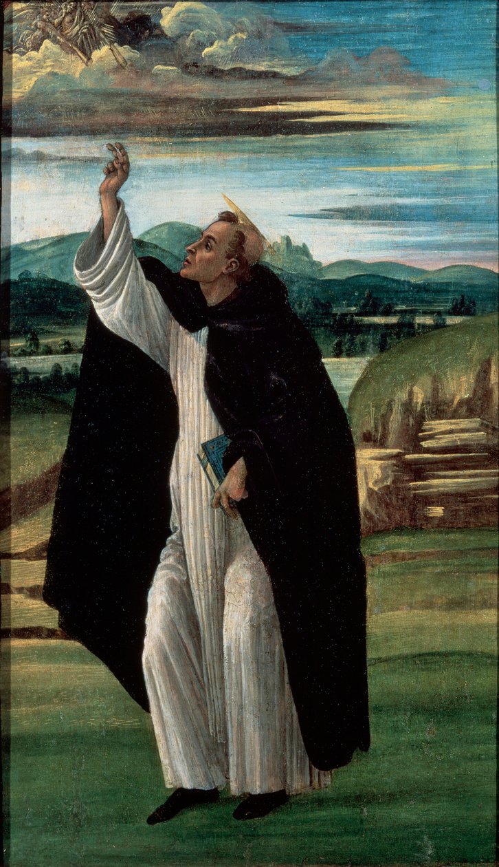 São Domingos, década de 1490 de Sandro Botticelli