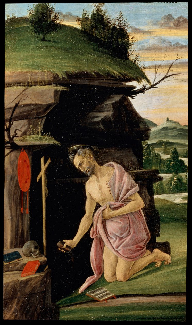 São Jerônimo, entre 1498 e 1505 de Sandro Botticelli