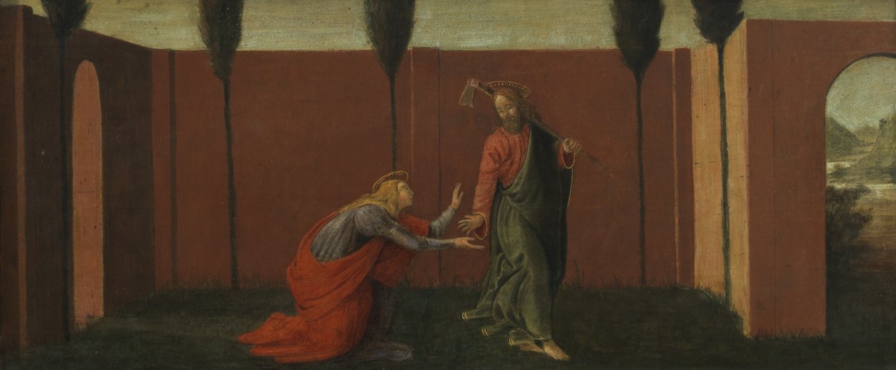 Cenas da vida de Maria Madalena de Sandro Botticelli