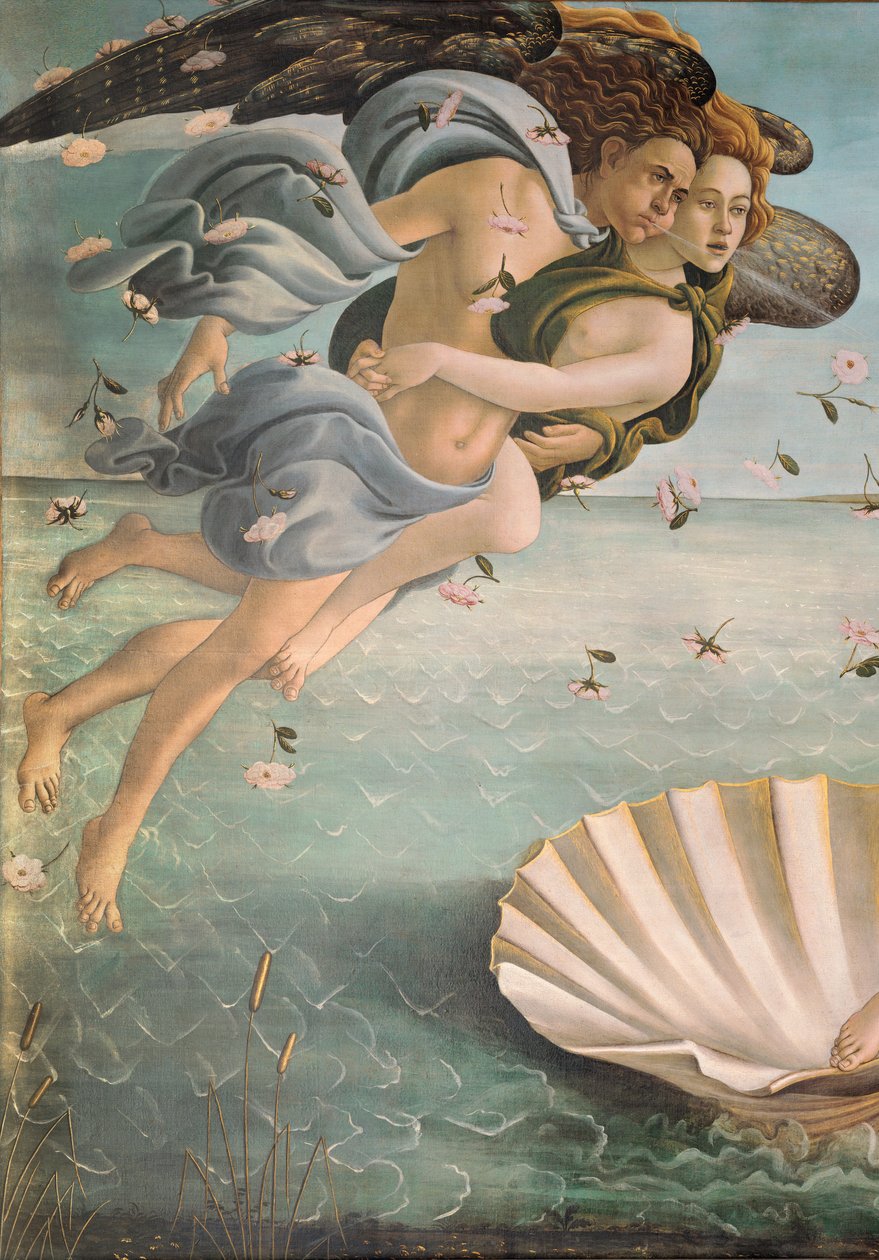O nascimento de Vênus de Sandro Botticelli