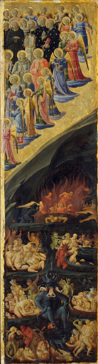 Altar Alado do Juízo Final, Painel Direito, Início do Século XV de Sandro Botticelli