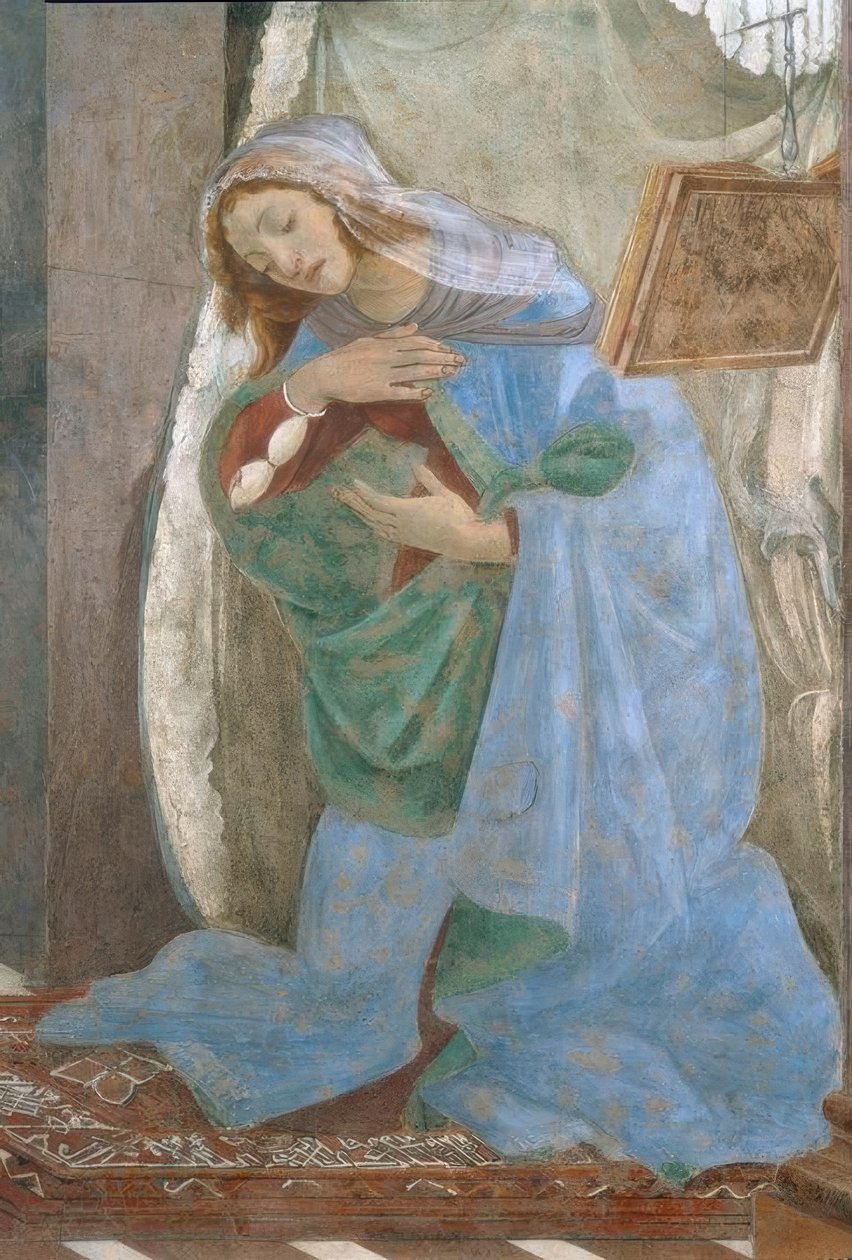 Anunciação de S.Martino de Sandro Botticelli