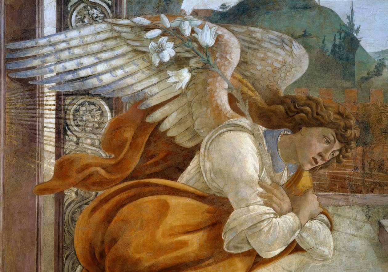 Anunciação de S.Martino de Sandro Botticelli