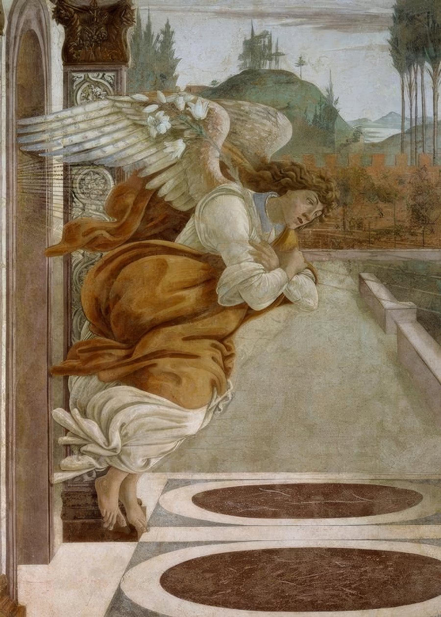 Anunciação de S.Martino de Sandro Botticelli