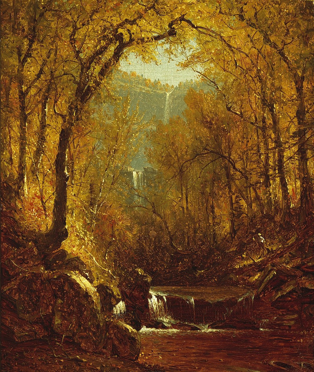 Cataratas de Kaaterskill, 1871 de Sanford Robinson Gifford