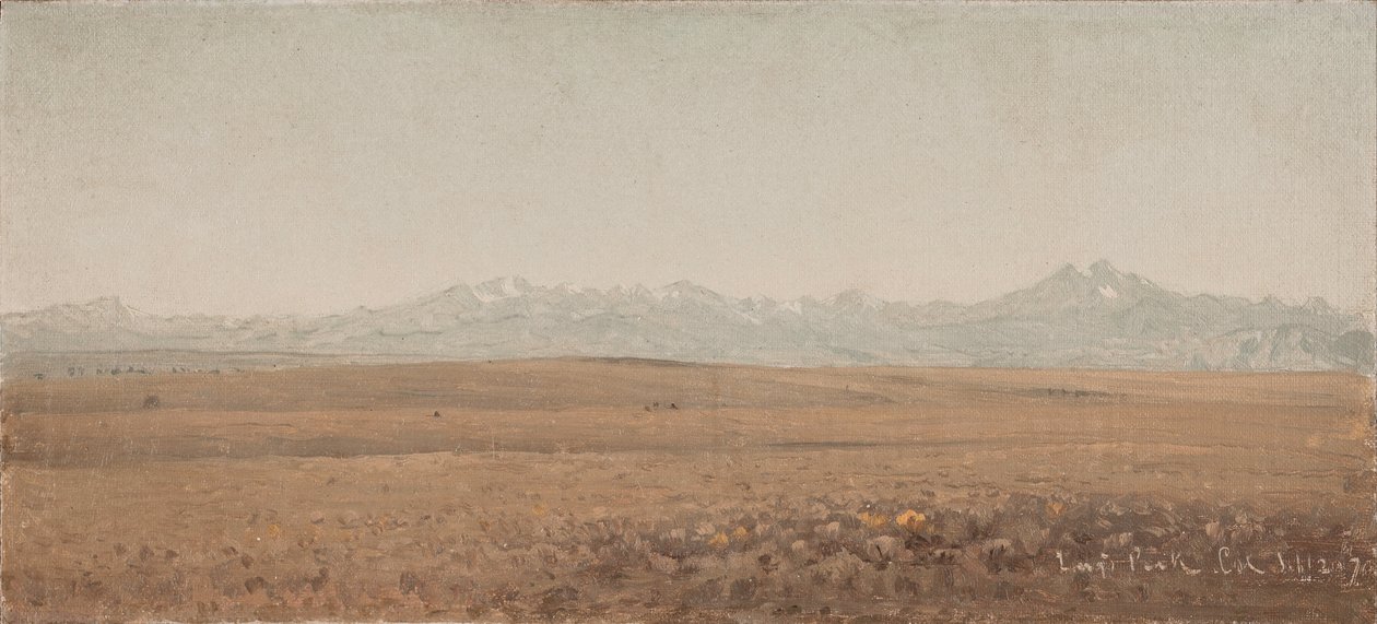 Longs Peak, Colorado de Sanford Robinson Gifford