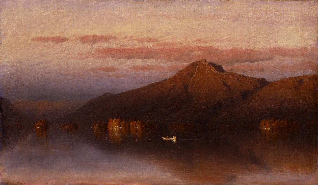 Montanha Whiteface de Lake Placid de Sanford Robinson Gifford