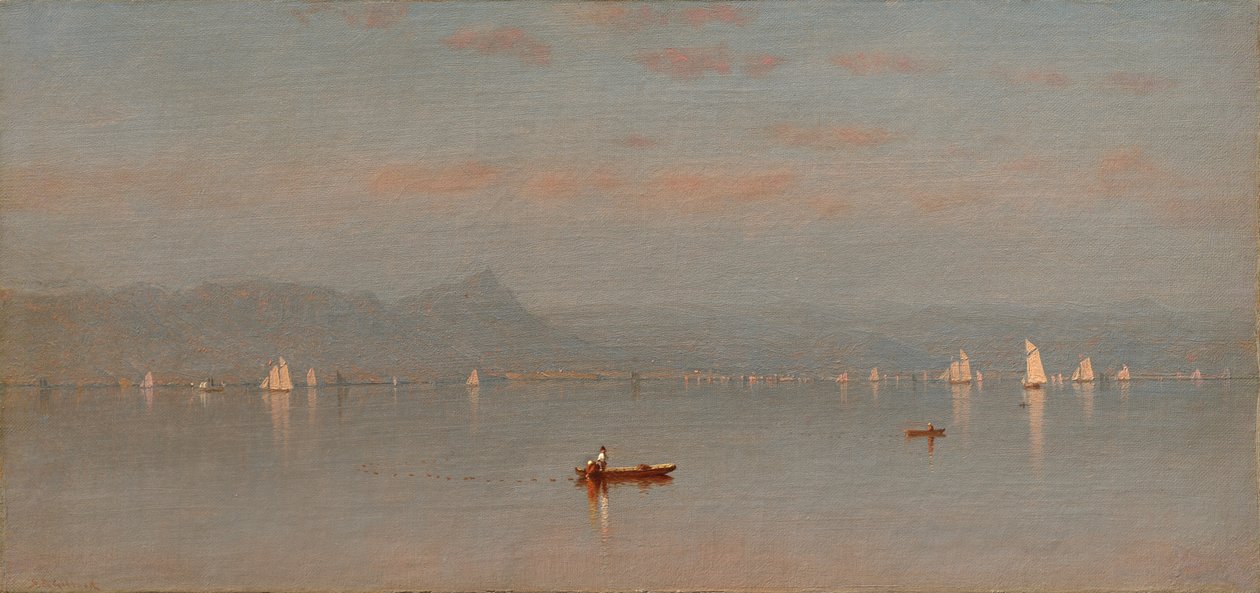 Baía de Haverstraw de Sanford Robinson Gifford