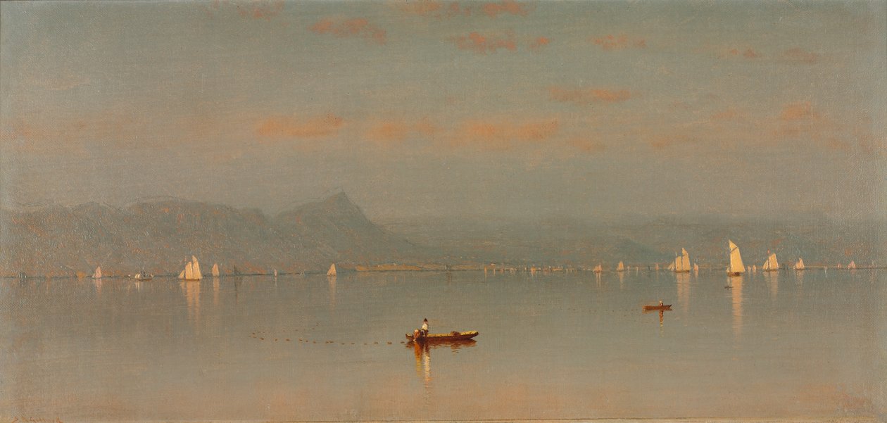 Baía de Haverstraw de Sanford Robinson Gifford