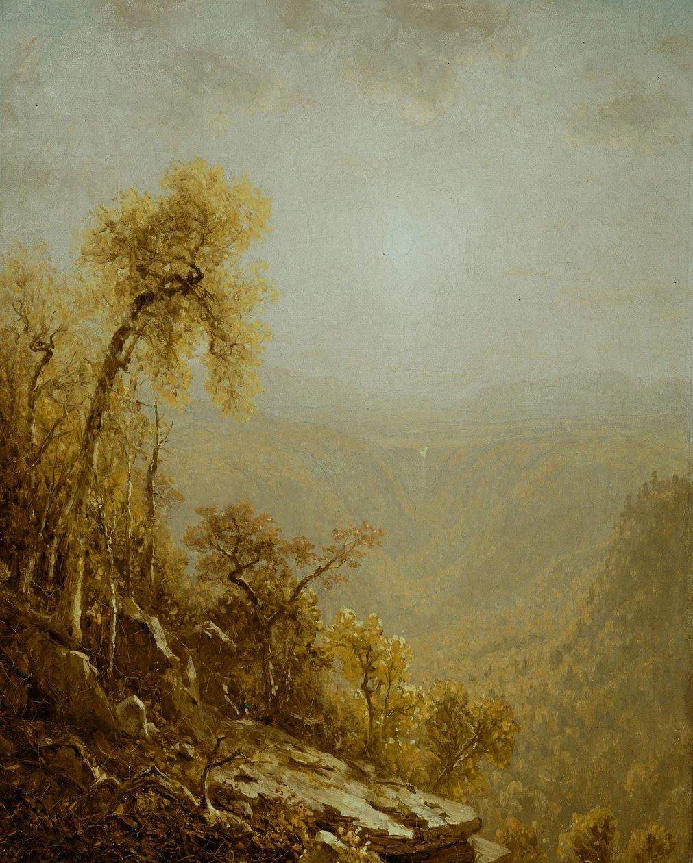 Kauterskill Clove, Montanhas Catskill de Sanford Robinson Gifford