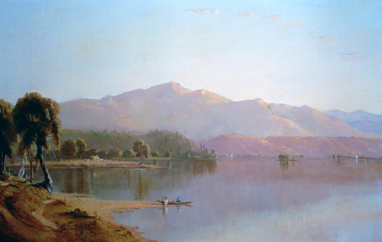 Lake George, Nova Iorque, c1843-1880 de Sanford Robinson Gifford