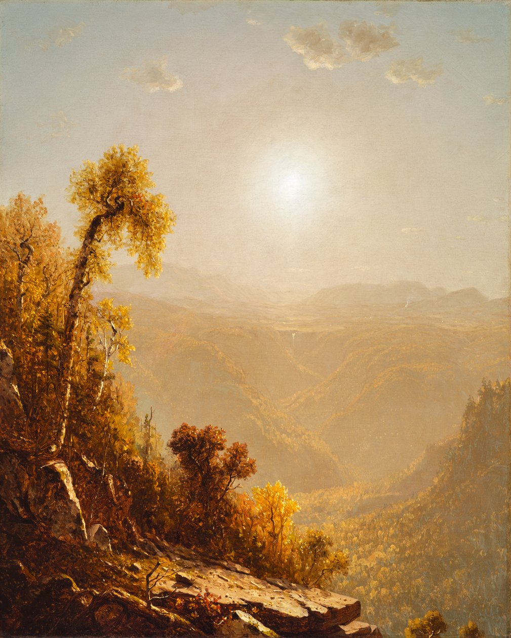 Outubro nas Catskills de Sanford Robinson Gifford