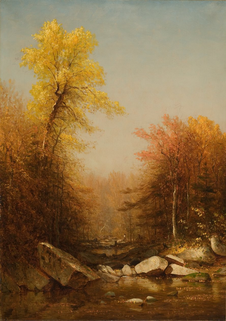Outubro em Catskills, 1879 de Sanford Robinson Gifford