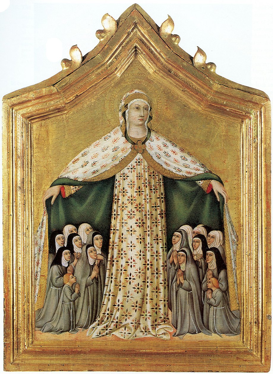 Madonna of Mercy Madonna of Mercy, 1440 de Sano di Pietro
