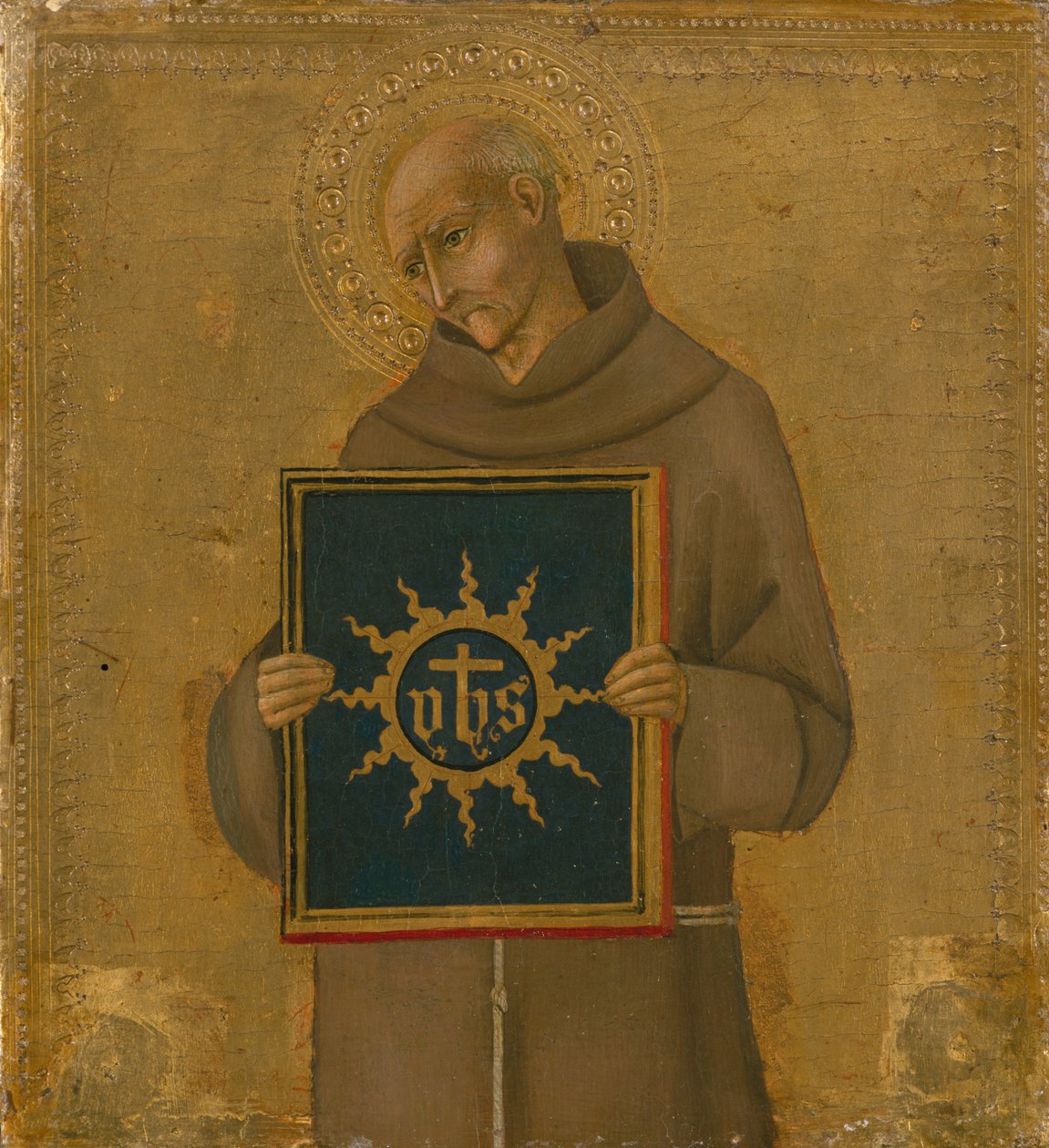 São Bernardino, 1450-60. de Sano di Pietro