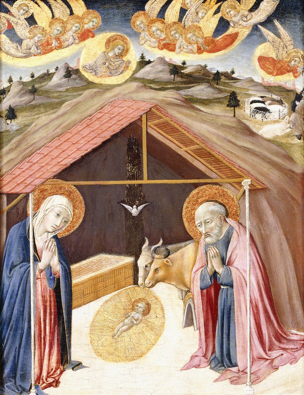 A Natividade, de Sano di Pietro