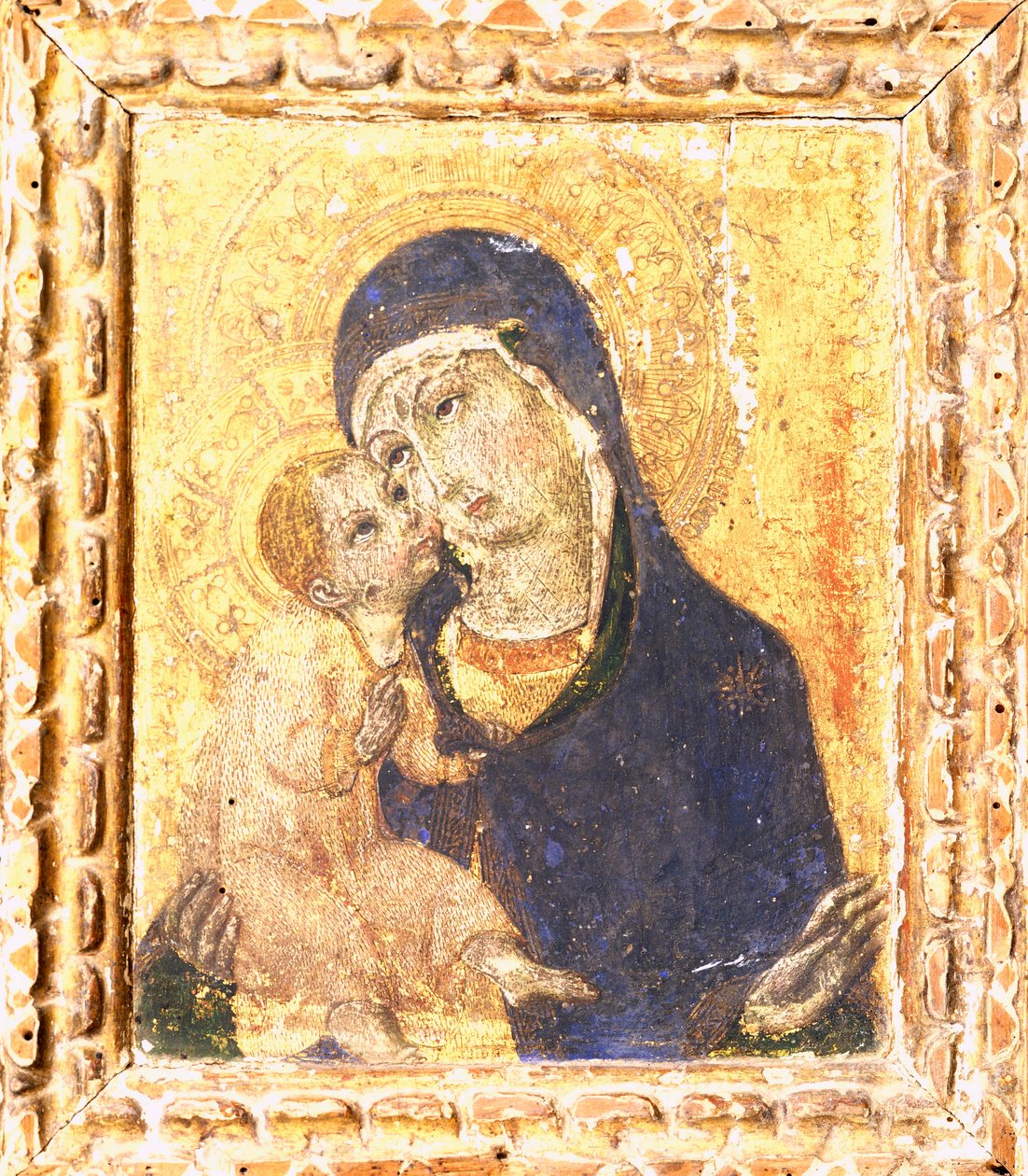 Madonna with Child de Sano Di Pietro (1406-1481), segunda metade do século XV de Sano di also Ansano di Pietro di Mencio Pietro