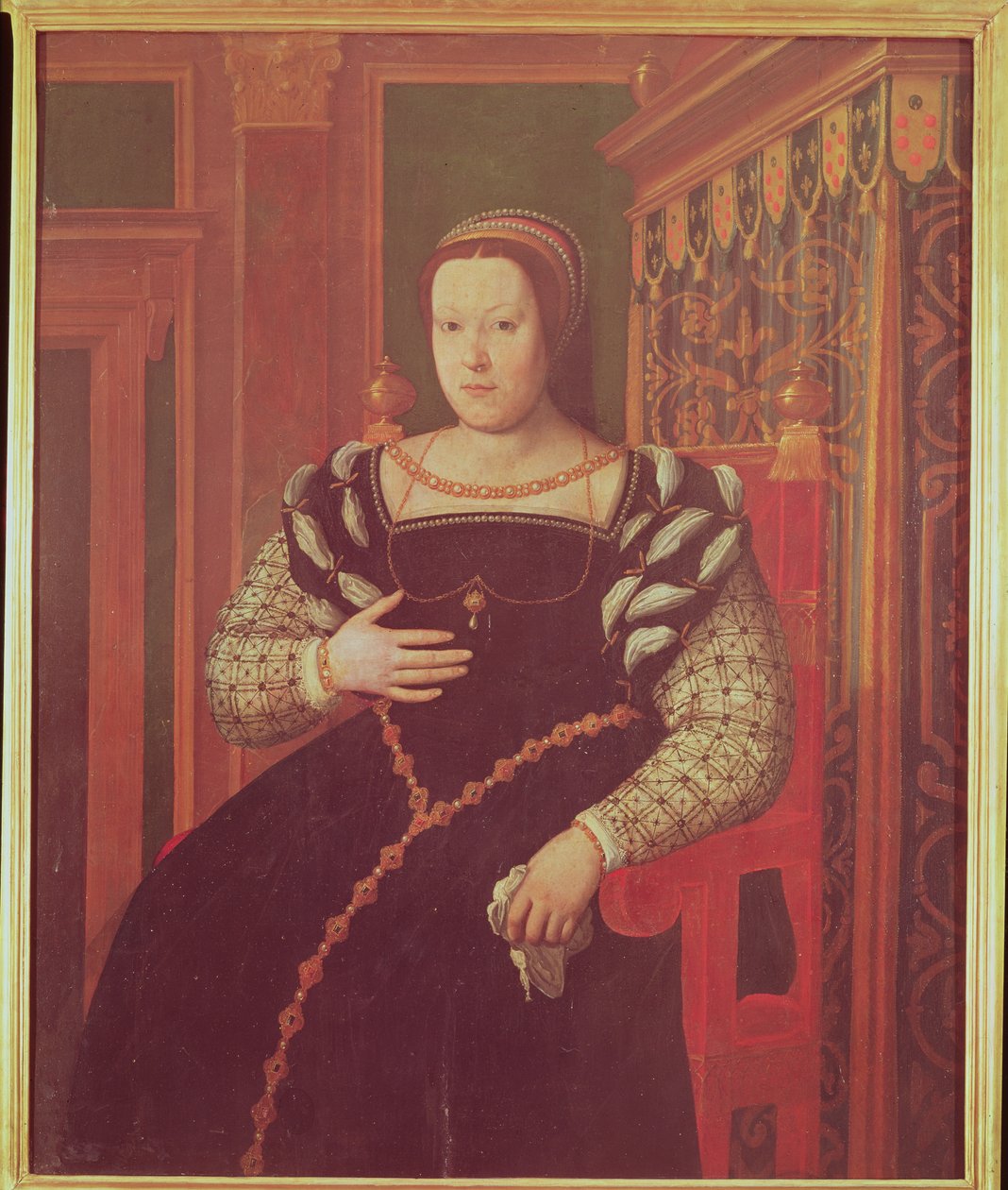 Catarina de Médicis, 1585-86 de Santi di Tito