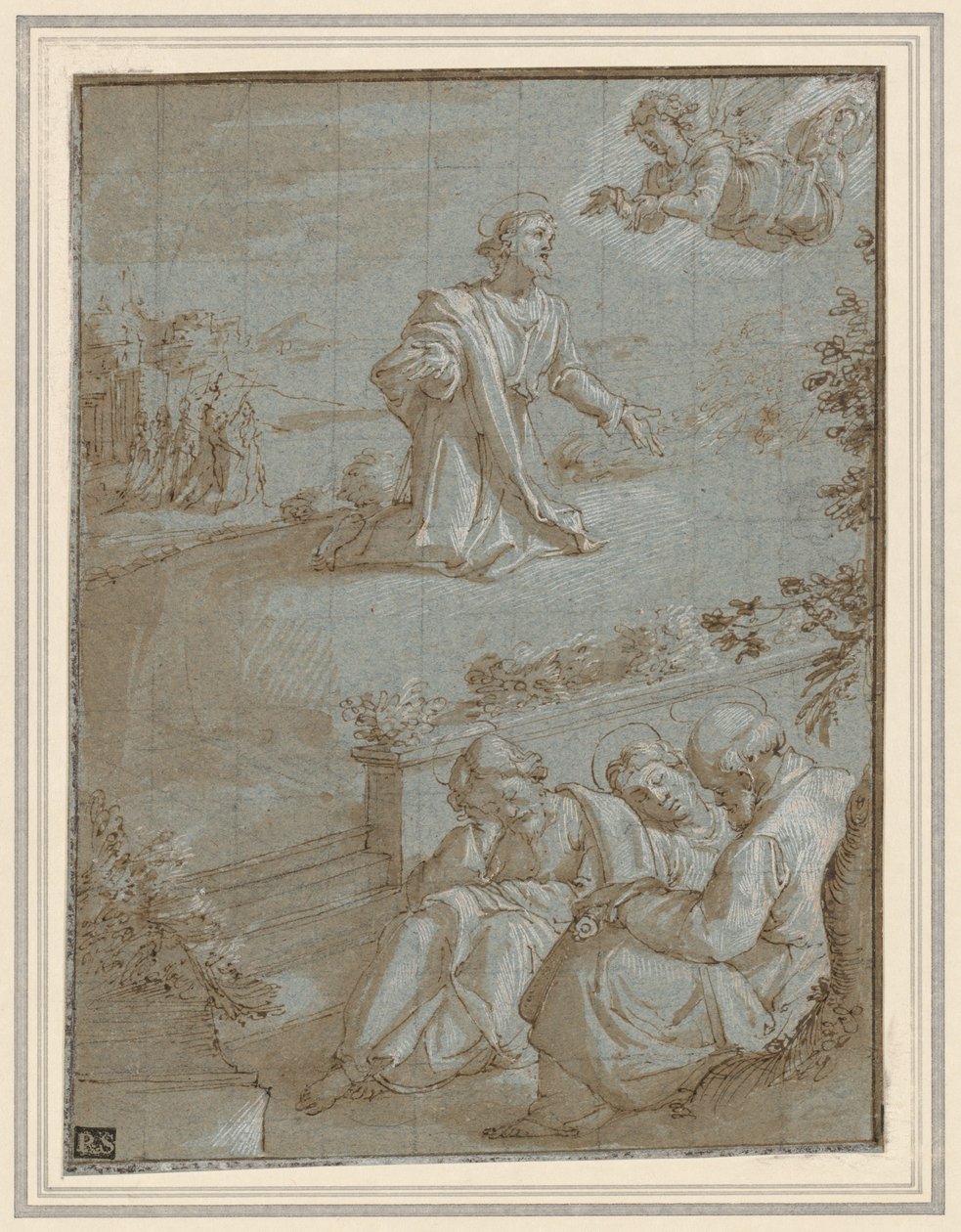 A agonia no jardim, c. 1591 de Santi di Tito