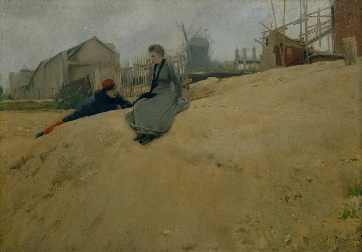 Na campanha de Santiago Rusiñol