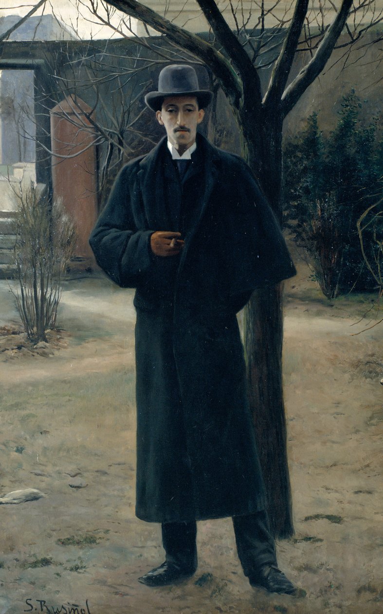 Retrato de Miquel Utrillo de Santiago Rusiñol