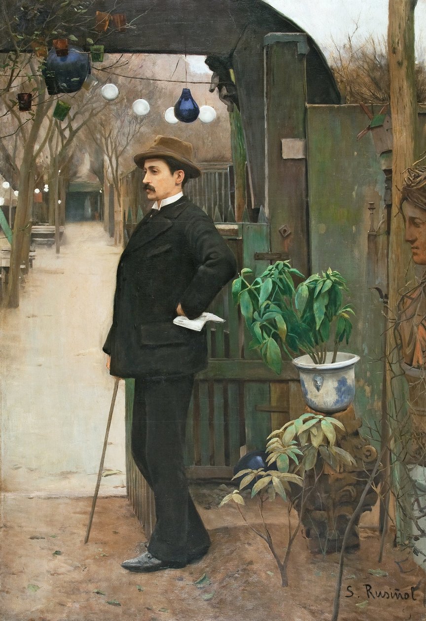 Retrato de Miquel Utrillo de Santiago Rusiñol
