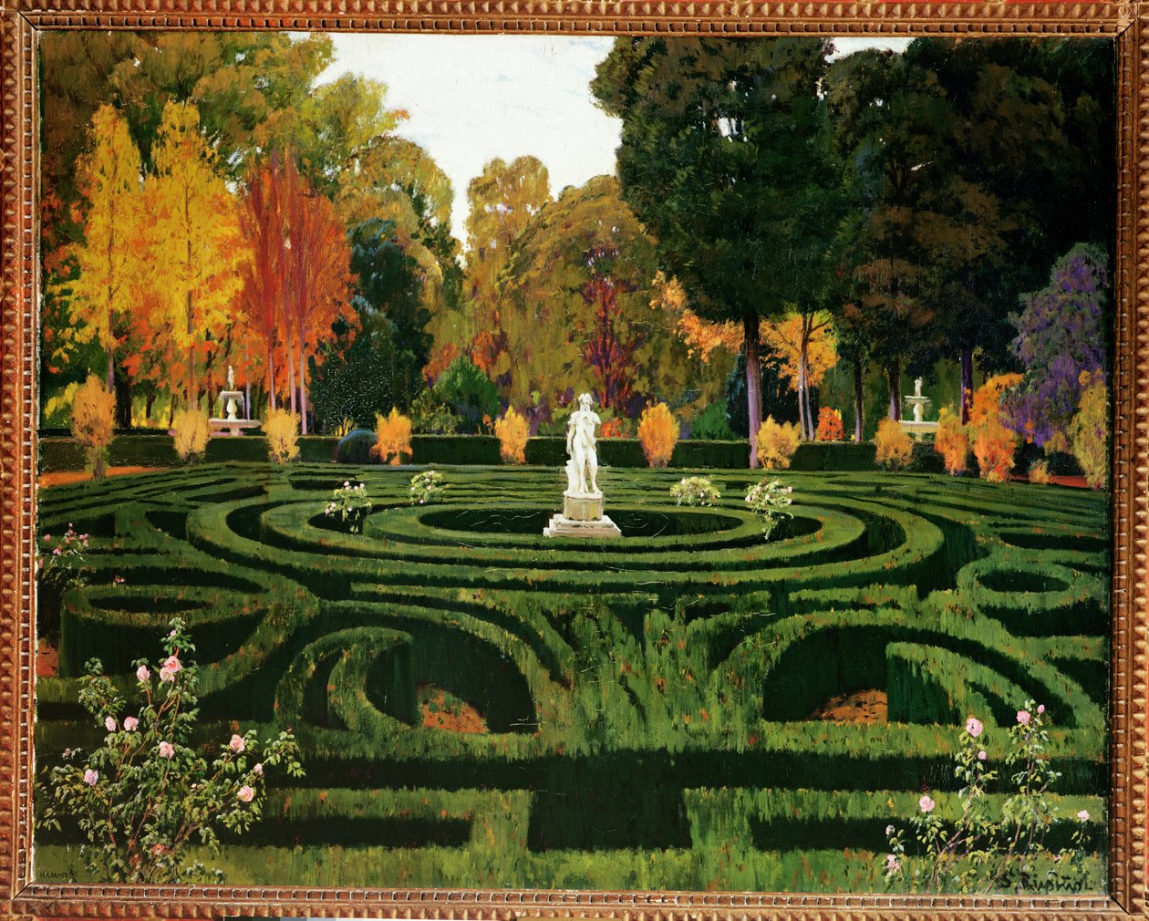 O Velho Fauno, 1912 de Santiago Rusiñol