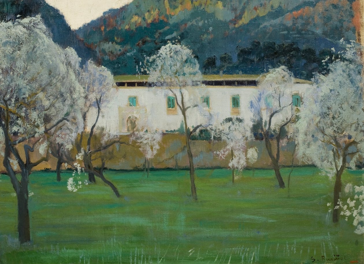 Quinta branca (Bunyola, Maiorca) de Santiago Rusiñol