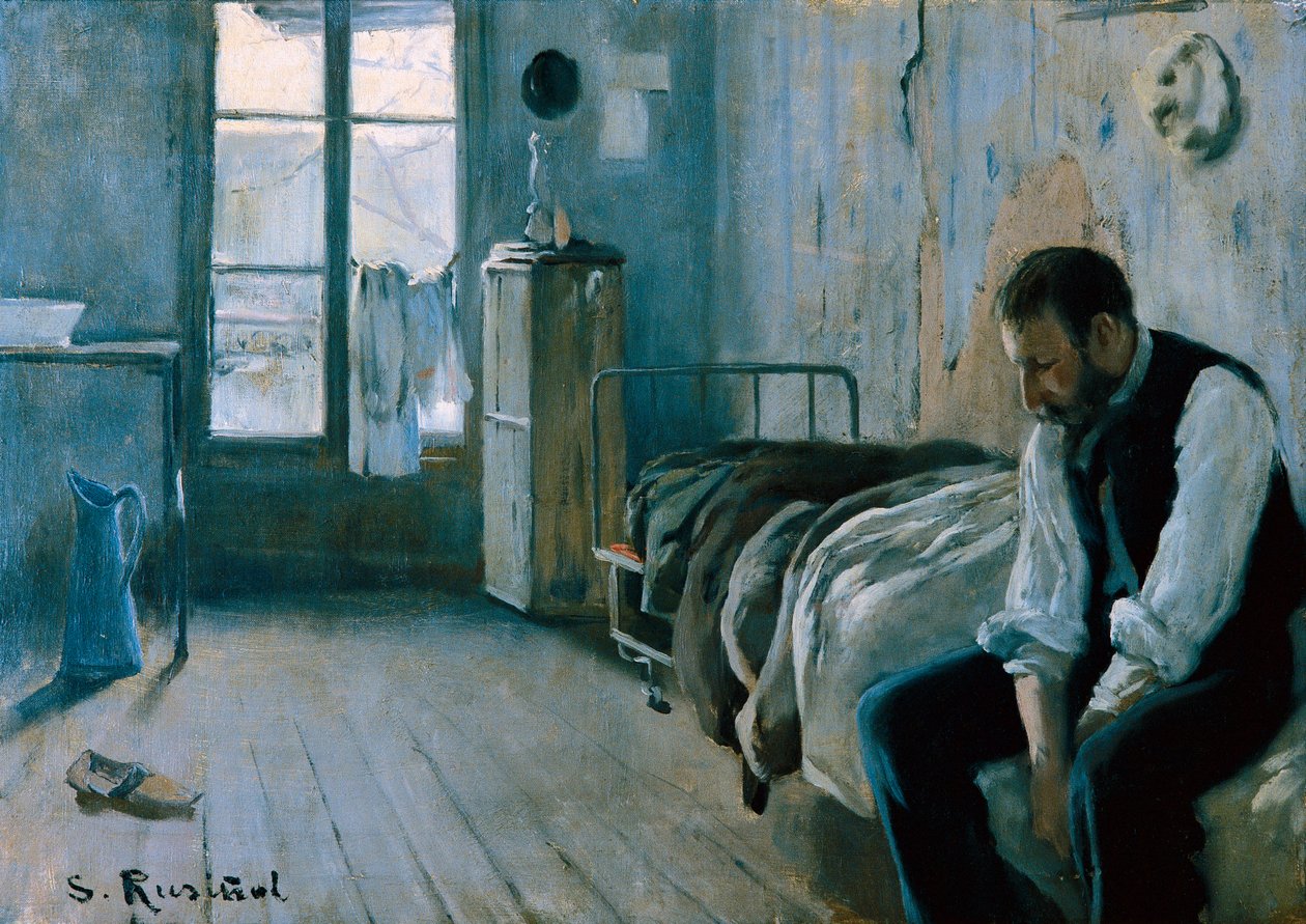 O meu quarto em Paris de Santiago Rusinol i Prats