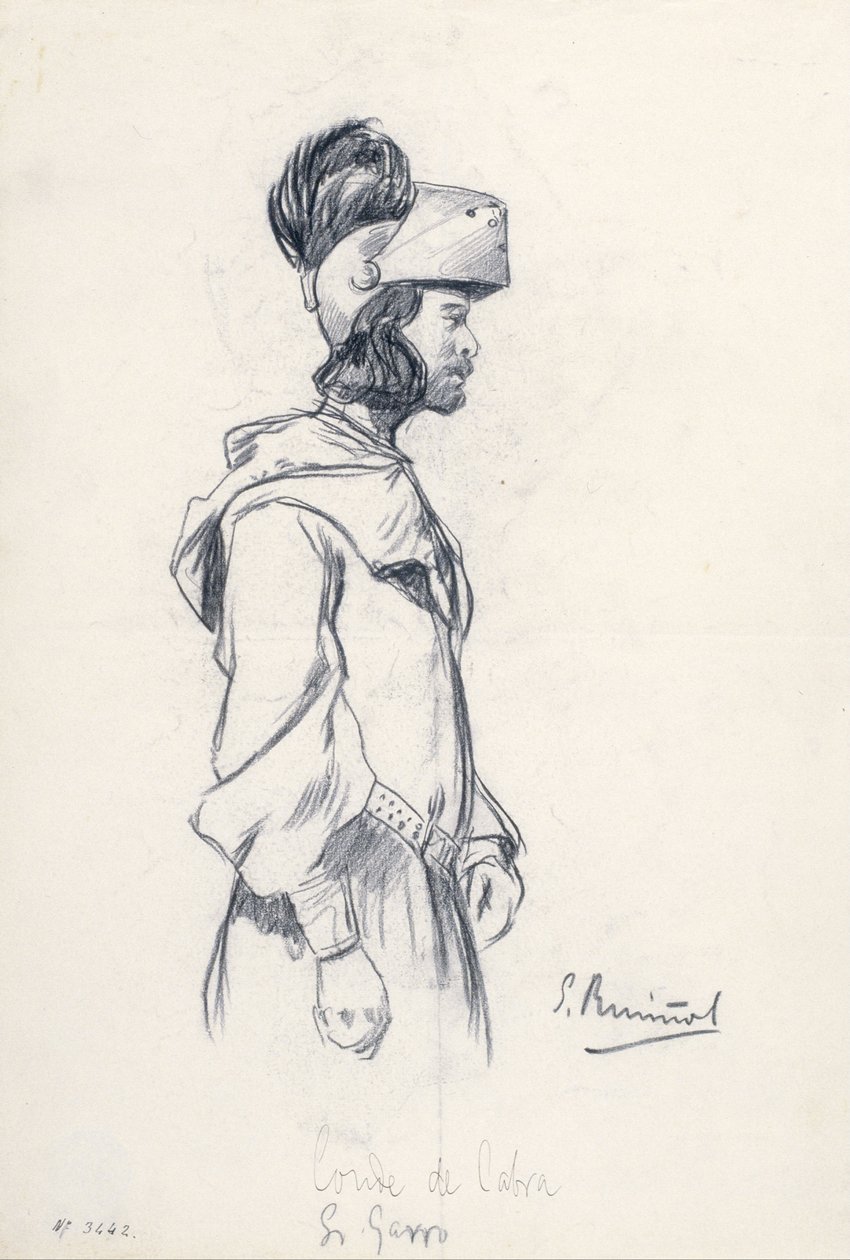 Conde de Cabra. Sr. Garro de Santiago Rusiñol