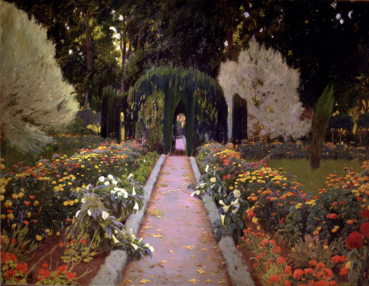 Jardins de Aranjuez (The Arbour) de Santiago Rusiñol