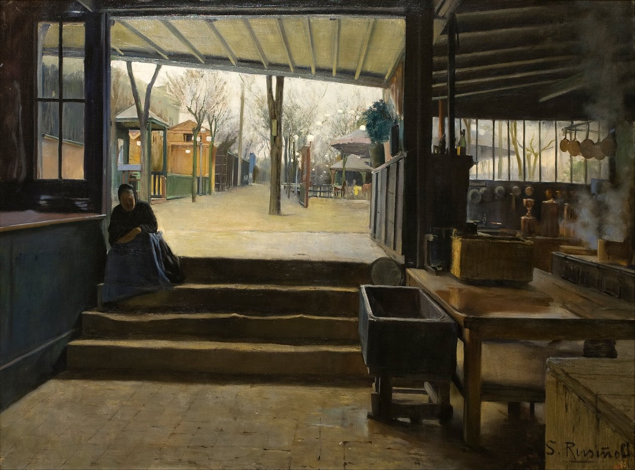 Laboratório de La Galette de Santiago Rusiñol