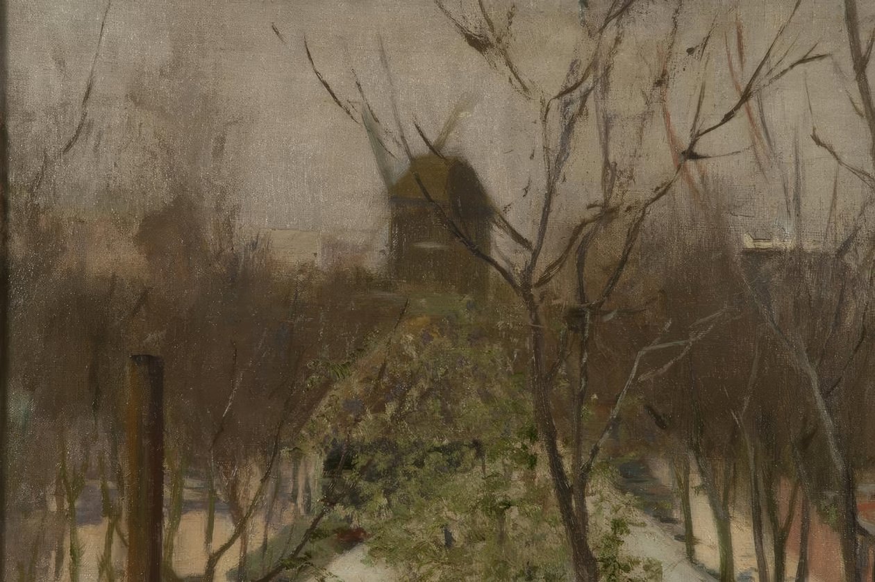 Parque von Moulin de la Galette de Santiago Rusiñol