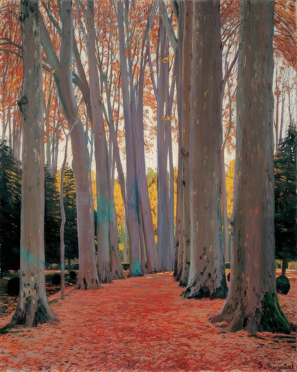 Avenida Sycamore de Santiago Rusiñol