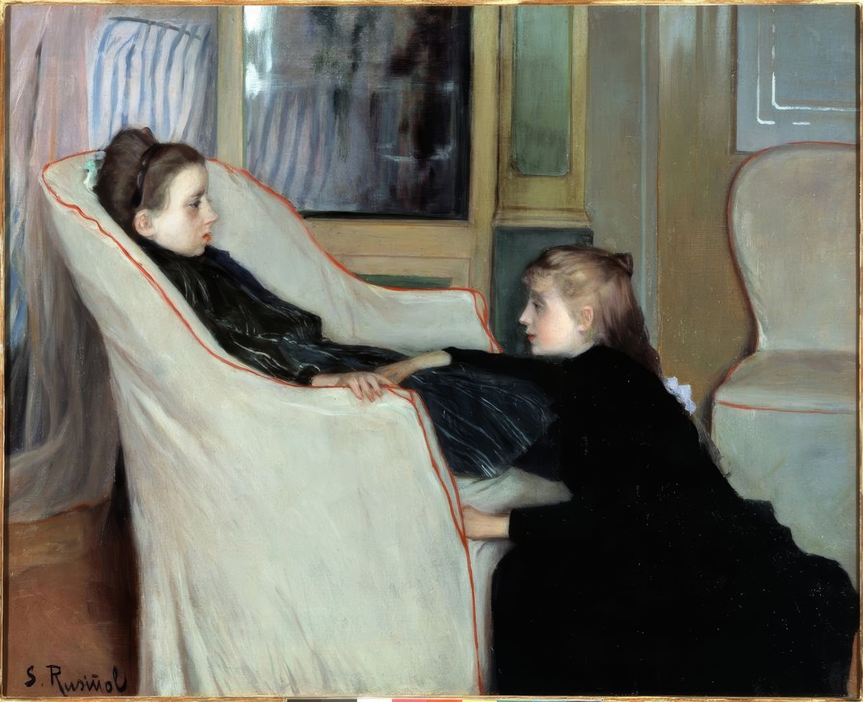 A Menina Convalescente de Santiago Rusiñol