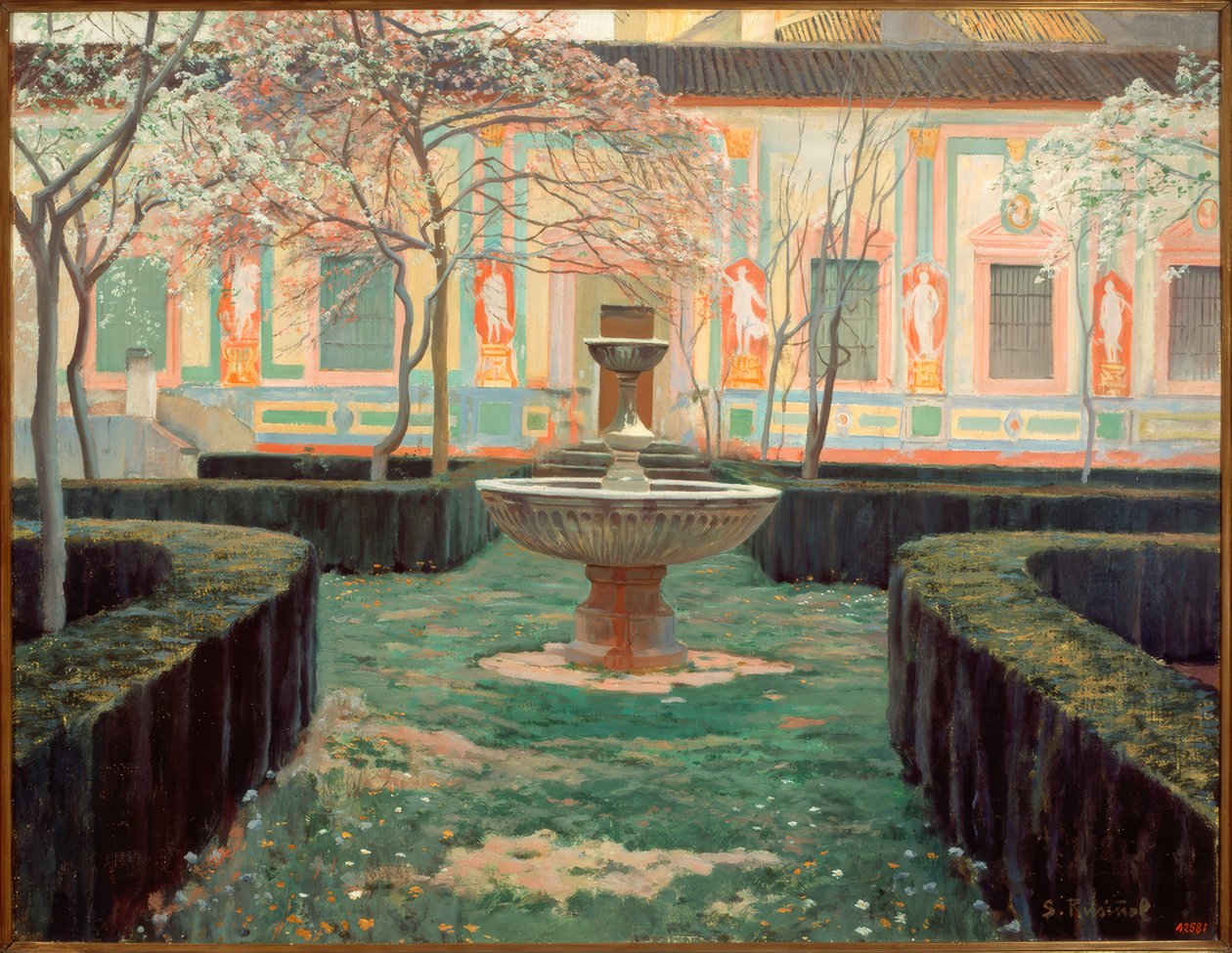 Jardim abandonado de Santiago Rusiñol