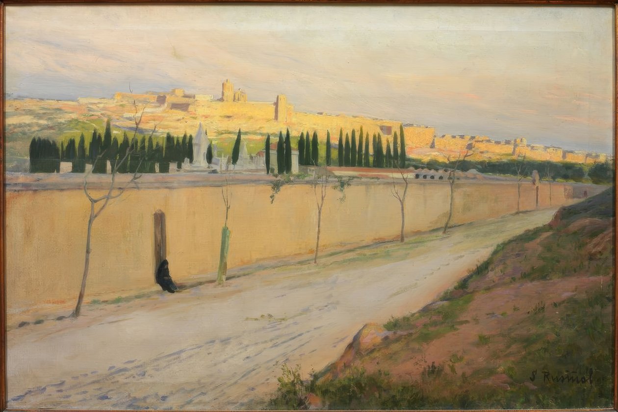 Caminho para o cemitério de Santiago Rusiñol