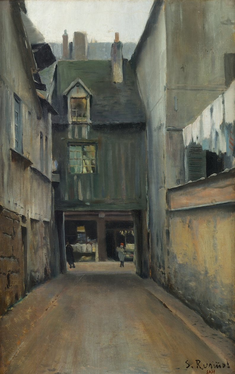 Carrer de Rouen de Santiago Rusinol i Prats